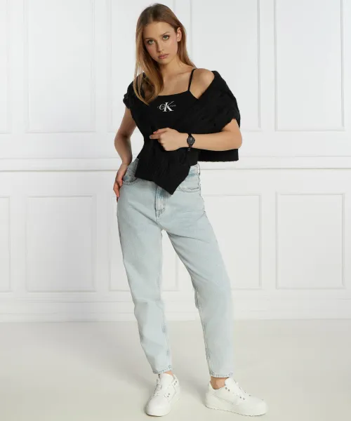 Κορμάκια | Slim Fit Calvin Klein Jeans μαύρο