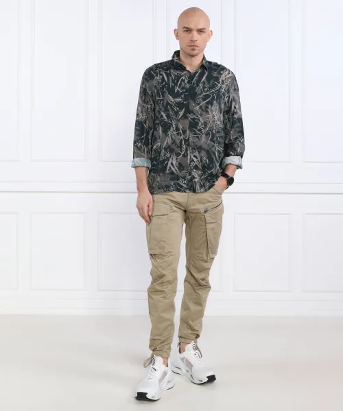 Παντελόνι Cargo Rovic Zip 3D | Straight fit G- Star Raw μπεζ