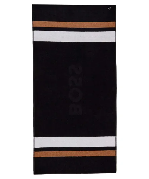 Πετσέτα θαλάσσης BOSS BLACK μαύρο