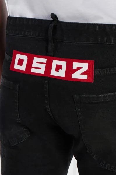 Jeans Cool guy jean | Tapered fit Dsquared2 μαύρο