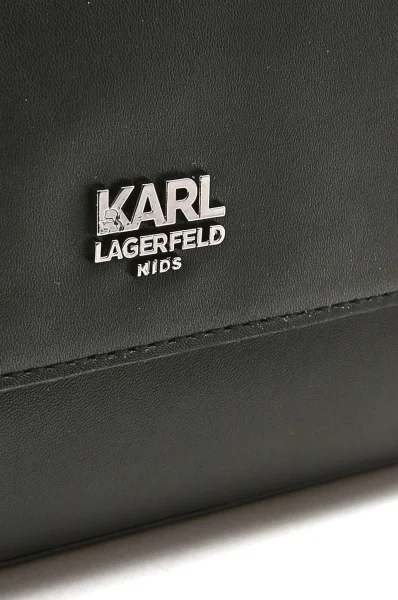 Ταχυδρομική τσάντα Karl Lagerfeld Kids μαύρο