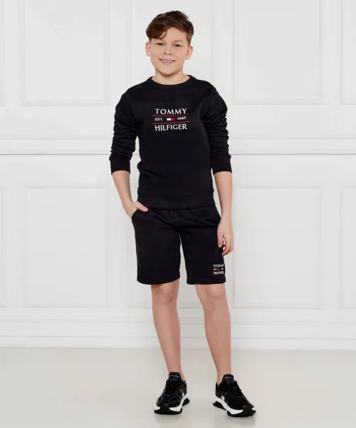 Σορτς | Regular Fit Tommy Hilfiger μαύρο