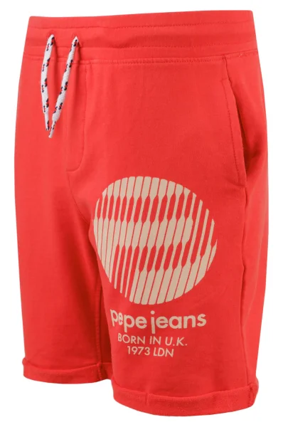 σορτς ruud jr | regular fit Pepe Jeans London κόκκινο
