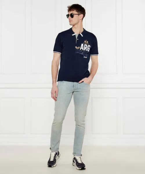 Jeans LEONARDO | Slim Fit Tramarossa χρώμα του ουρανού