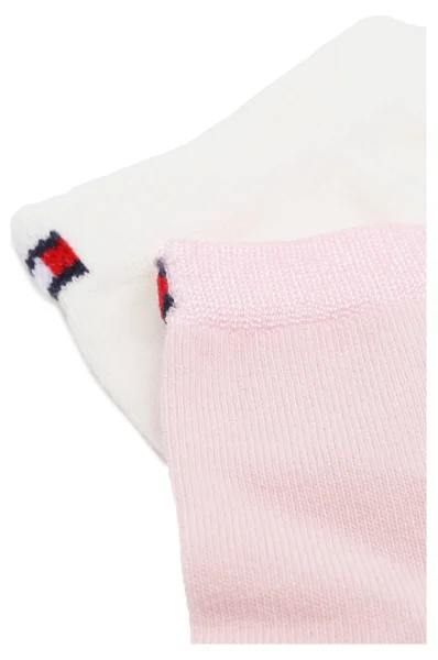 Κάλτσες 2 pack Tommy Hilfiger πουδραρισμένο ροζ