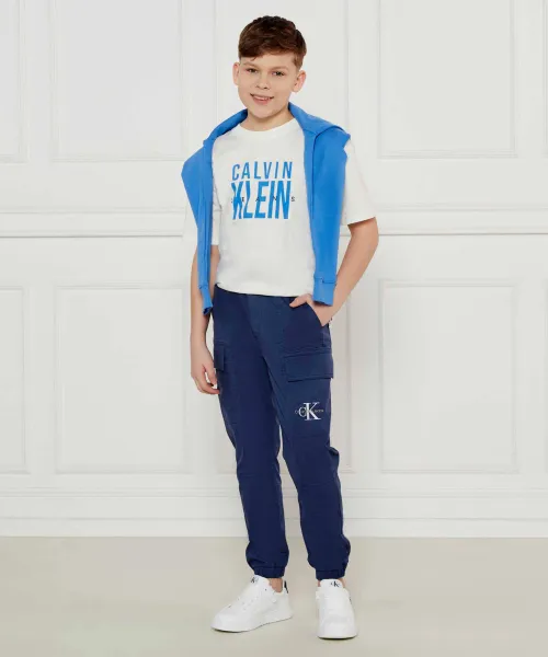 T-shirt | Regular Fit Calvin Klein Jeans εκρί