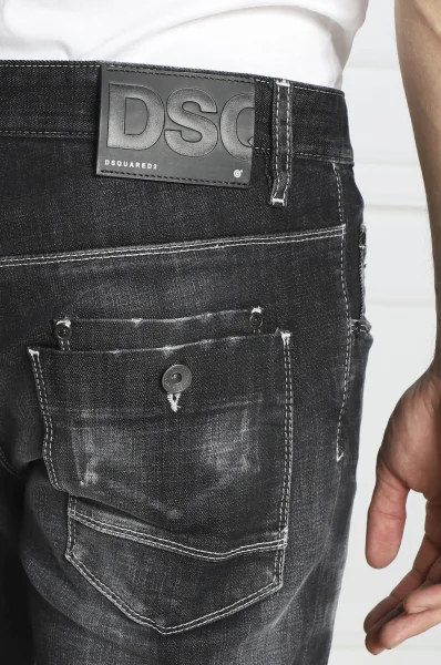 Jeans Skater | Tapered fit Dsquared2 μαύρο