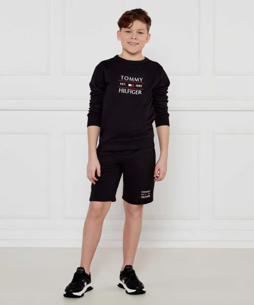Μπλούζα | Regular Fit Tommy Hilfiger μαύρο
