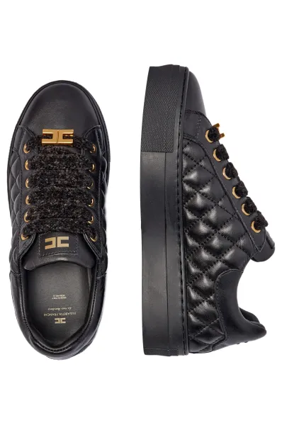 Sneakers Elisabetta Franchi μαύρο