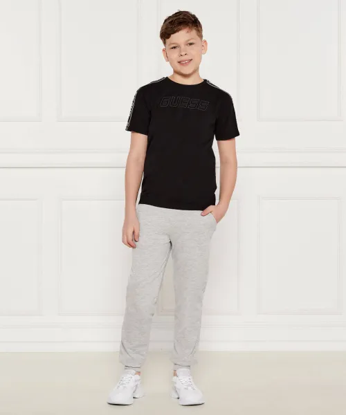 T-shirt MINIME | Regular Fit GUESS ACTIVE μαύρο