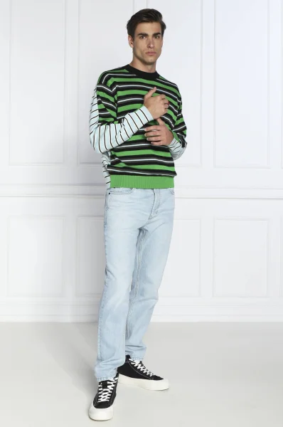 μάλλινος πουλόβερ | regular fit Kenzo πράσινο