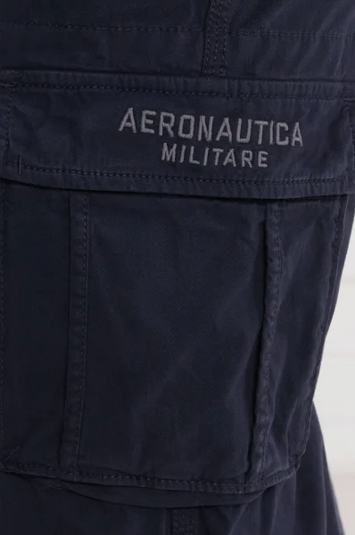 Παντελόνι cargo | Slim Fit Aeronautica Militare ναυτικό μπλε