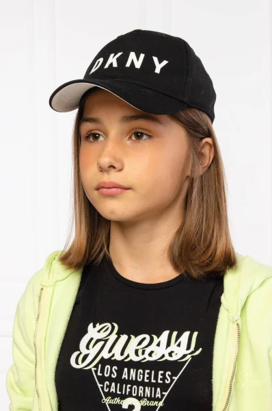 Καπέλο μπείζμπολ DKNY Kids μαύρο