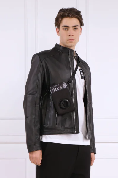 Τσάντα reporter Versace Jeans Couture μαύρο