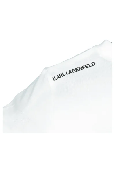 T-shirt | Regular Fit Karl Lagerfeld Kids άσπρο