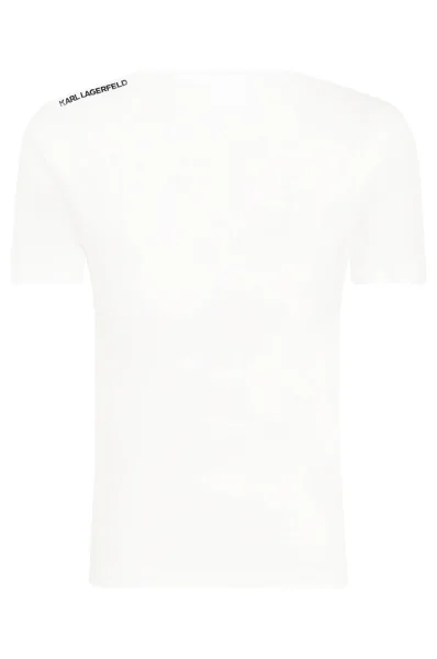 T-shirt | Regular Fit Karl Lagerfeld Kids άσπρο