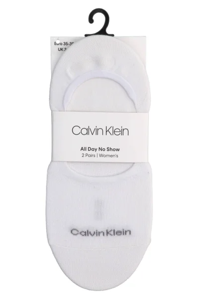 κάλτσες 2 pack Calvin Klein άσπρο