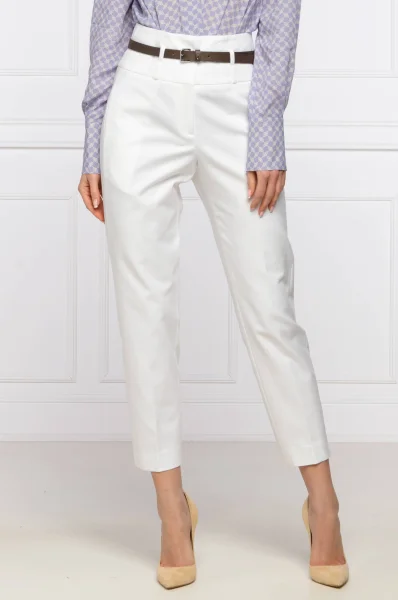 Παντελόνι | Tailored slim Peserico άσπρο