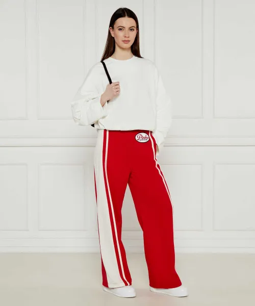 Μπλούζα MACEDONIA | Cropped Fit Pinko άσπρο