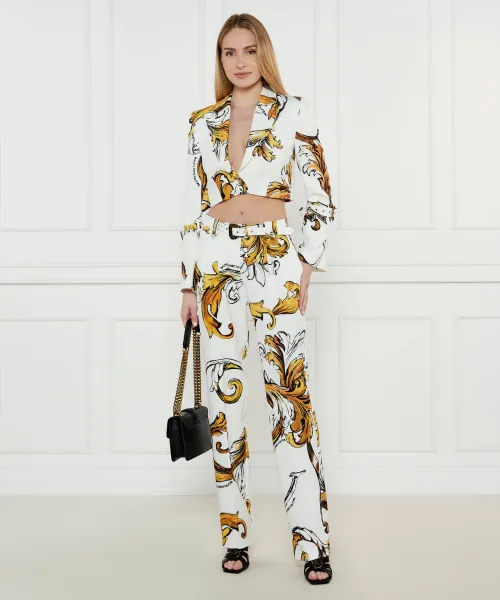 Σακάκι | Cropped Fit Versace Jeans Couture άσπρο