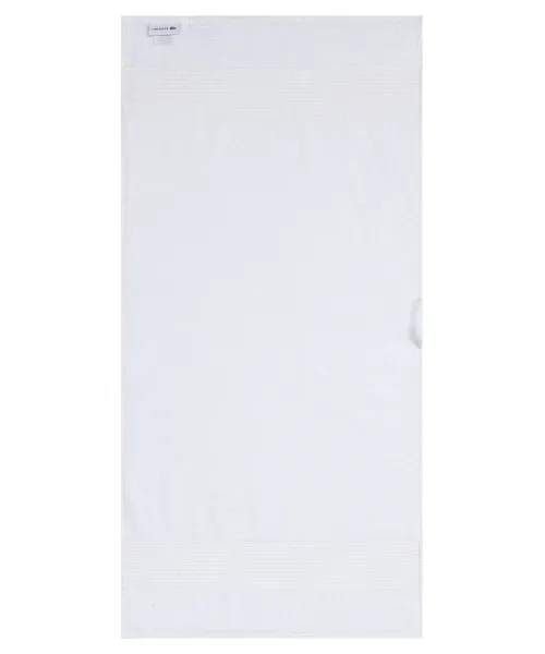 Πετσέτα χεριών LLECROCO Lacoste HOME άσπρο