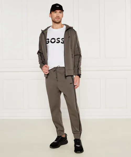 T-shirt | Regular Fit BOSS GREEN άσπρο
