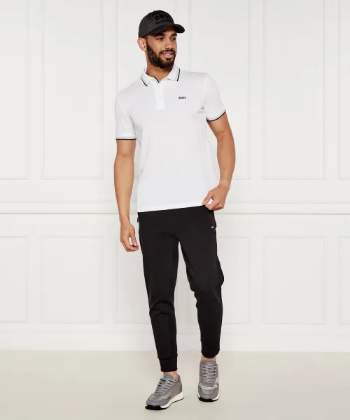 Πόλο Paddy | Regular Fit | pique BOSS GREEN άσπρο