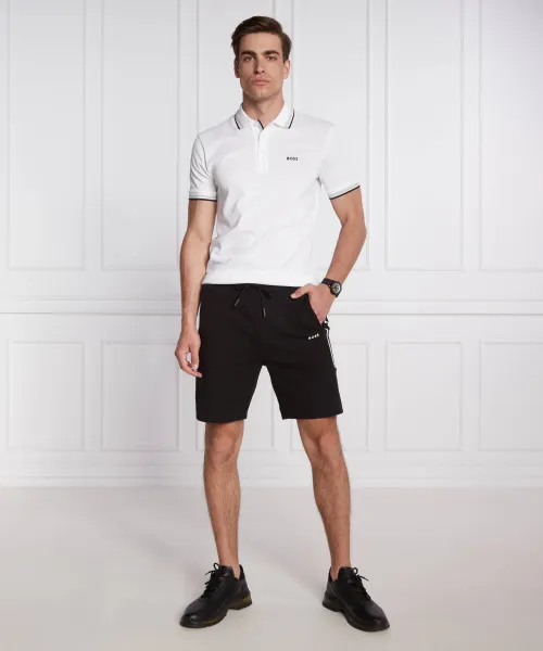 πόλο paddy | regular fit BOSS GREEN άσπρο