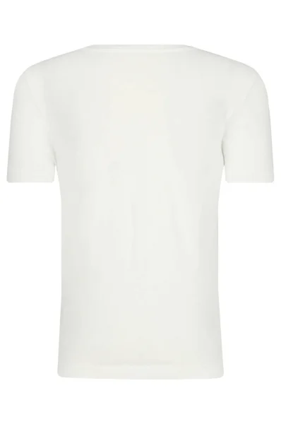 T-shirt MONOGRAM PRINT LOGO | Regular Fit CALVIN KLEIN JEANS άσπρο