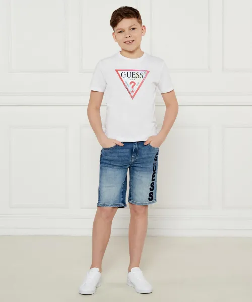 T-shirt | Regular Fit Guess άσπρο
