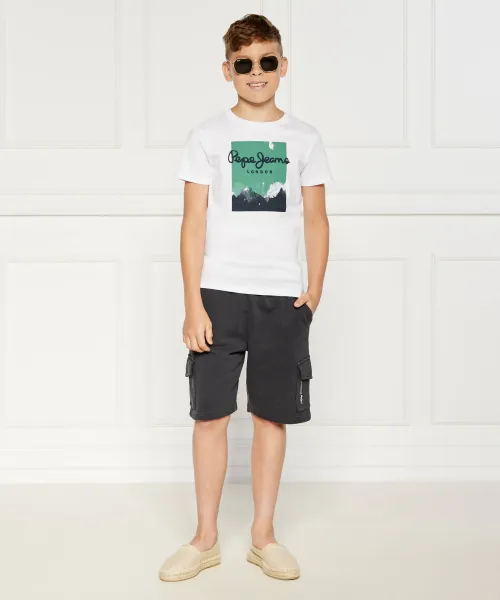 T-shirt RAFER | Regular Fit Pepe Jeans London άσπρο