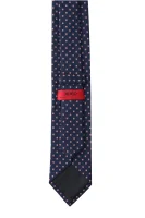 γραβάτα | με την προσθήκη μεταξιού HUGO ναυτικό μπλε