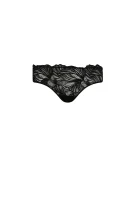 δαντέλα string Calvin Klein Underwear μαύρο