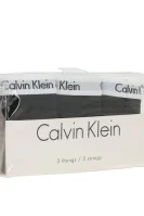 String 3pack Calvin Klein Underwear μαύρο
