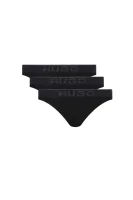 Slip 3-pack Hugo Bodywear μαύρο
