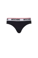 slip Moschino Underwear μαύρο