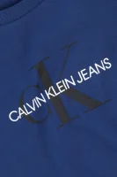 t-shirt monogram logo | regular fit CALVIN KLEIN JEANS ναυτικό μπλε