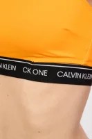 Πάνω μέρος μπικίνι Calvin Klein Swimwear πορτοκαλί