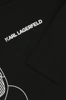 Longsleeve | Regular Fit Karl Lagerfeld Kids μαύρο