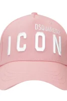 Καπέλο μπείζμπολ D2F118U-ICON Dsquared2 πουδραρισμένο ροζ