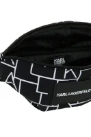 Τσάντα μέσης Karl Lagerfeld Kids μαύρο