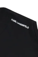 T-shirt | Regular Fit Karl Lagerfeld Kids μαύρο