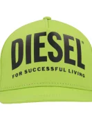 Καπέλο μπείζμπολ FOLLY Diesel πράσινο ασβέστη