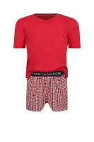 Πιτζάμες | Regular Fit Tommy Hilfiger Underwear κόκκινο