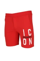 Σορτς U-ICON | cool fit Dsquared2 κόκκινο