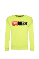 μπλούζα screwdivision over | regular fit Diesel πράσινο ασβέστη