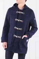 παλτό tjm duffle Tommy Jeans ναυτικό μπλε