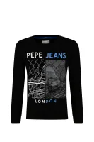 Μπλούζα JONAS | Regular Fit Pepe Jeans London μαύρο