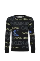 Μπλούζα | Regular Fit CALVIN KLEIN JEANS μαύρο