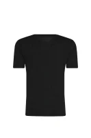 t-shirt monogram | regular fit CALVIN KLEIN JEANS μαύρο